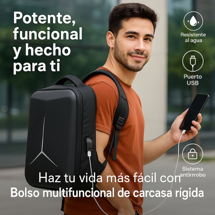 BOLSO ANTIRROBO CARCASA RIGIDA ArmourCase Bag  (Precio de PROMOCION)