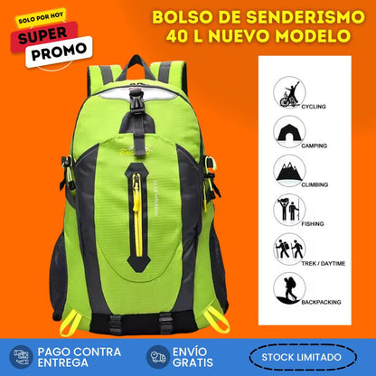 Gasherbrum Mochila de Viaje y Senderismo de 40L Liviana