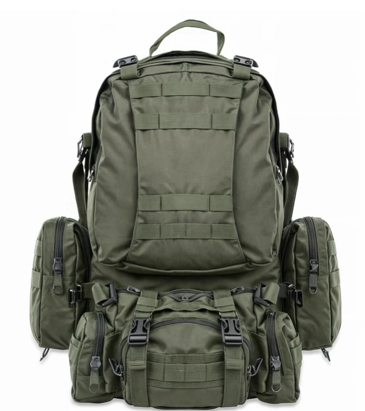 Mochila Táctica Militar 3 en 1 G6 - Verd
