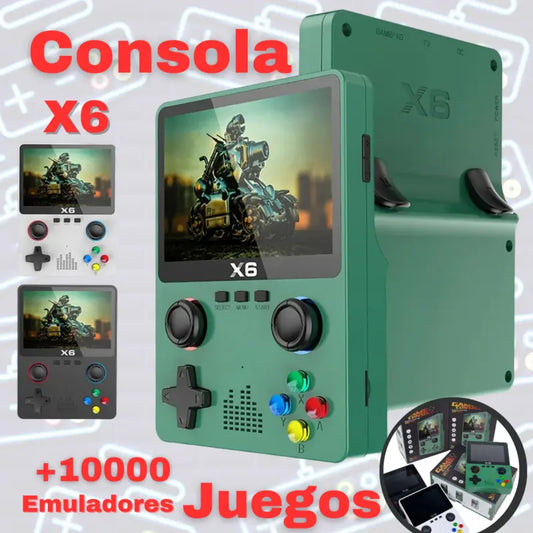 CONSOLA X6 MÚLTIPLES EMULADORES