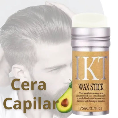 Cera Capilar para peinar el cabello Frizz