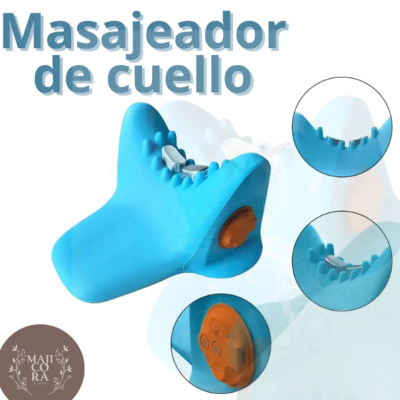 Masajeador de cuello cervical recargable con electroterapia | 50% DESCUENTO + ENVIO GRATIS