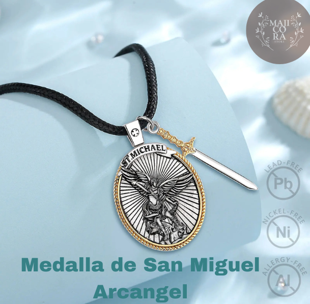 Medalla de San Miguel Arcangel | 50% DESCUENTO + ENVIO GRATIS