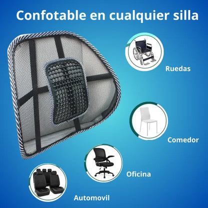 Soporte lumbar ergonómico