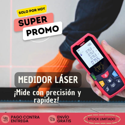 Silux UNI-T Medidor de Distancia Láser Portátil LM40