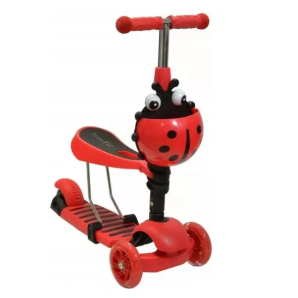 SEEDARY Scooter 3 en 1 para niños 2-8 años