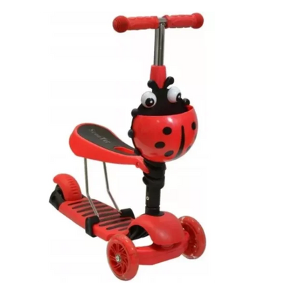 SEEDARY Scooter 3 en 1 para niños 2-8 años