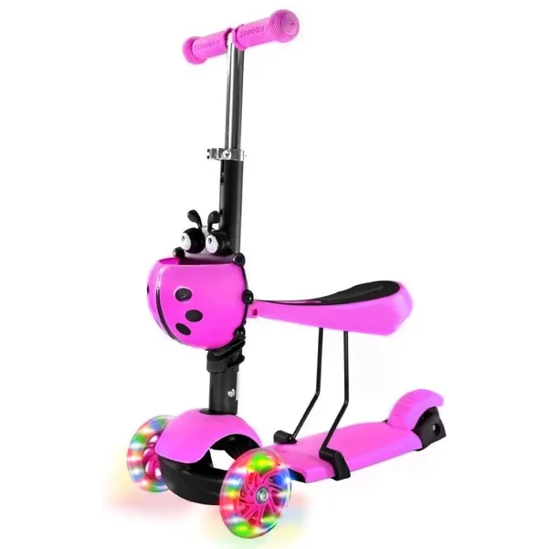 SEEDARY Scooter 3 en 1 para niños 2-8 años