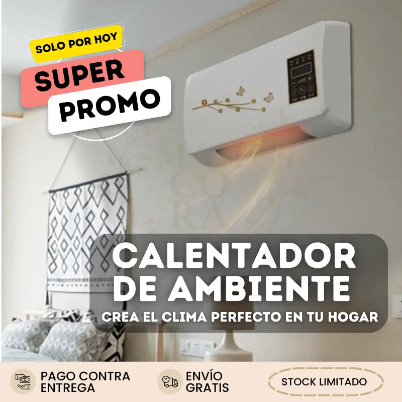 Calentador de ambiente| 50% De Descuento + Envío Gratis