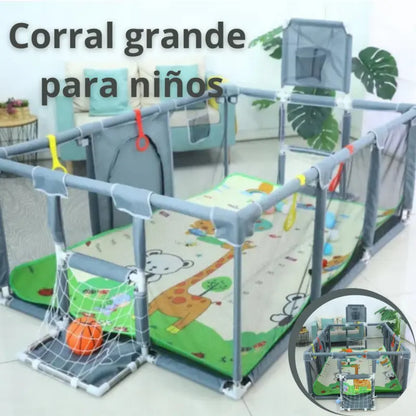 Corral grande para niños