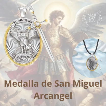 Medalla de San Miguel Arcangel | 50% DESCUENTO + ENVIO GRATIS