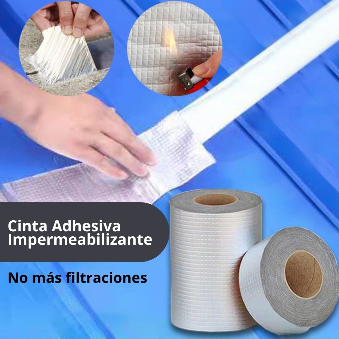 Cinta adhesiva impermeable super resistente