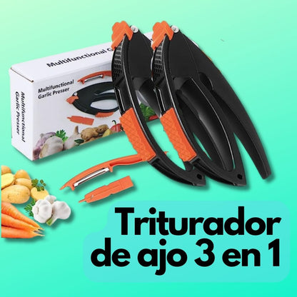 Triturador de ajo Multifuncional 3 en 1