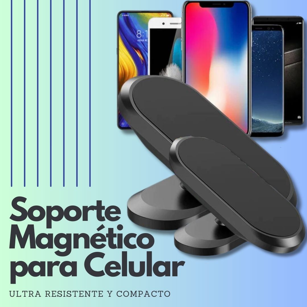 Soporte magnético para celular